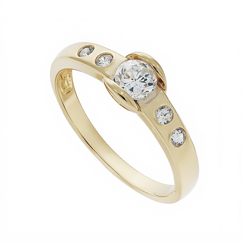 Inel De Logodna, Aur Galben, 14 k, 2.38 gr, Cod Produs: 816630 - Tezaurshop.ro