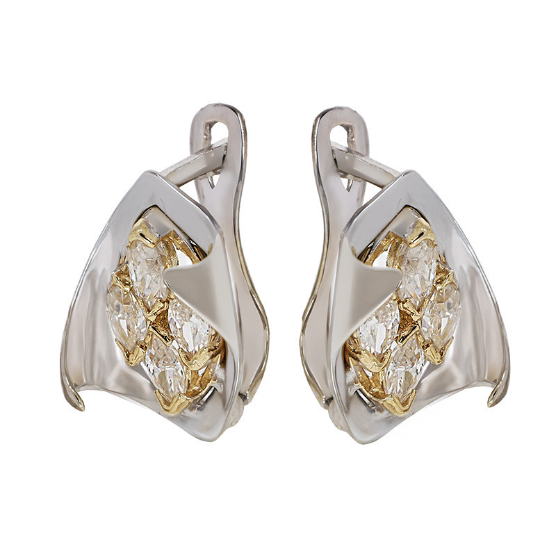 Cercei, Aur Mixt, 14 k, 5.22 gr, Cod Produs: 816764 - Tezaurshop.ro