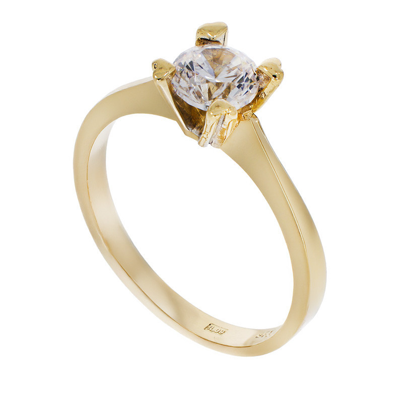 Inel De Logodna, Aur Galben, 14 k, 2.65 gr, Cod Produs: 816945 - Tezaurshop.ro