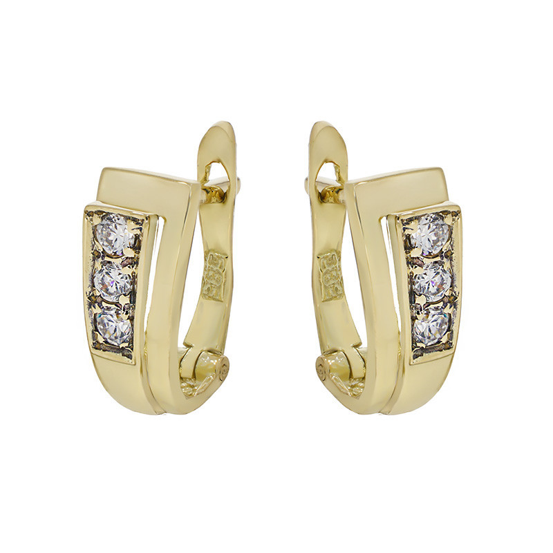 Cercei, Aur Galben, 14 k, 3.42 gr, Cod Produs: 816977 - Tezaurshop.ro