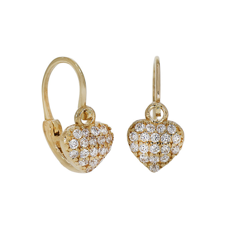 Cercei, Aur Galben, 14 k, 1.13 gr, Cod Produs: 817125 - Tezaurshop.ro