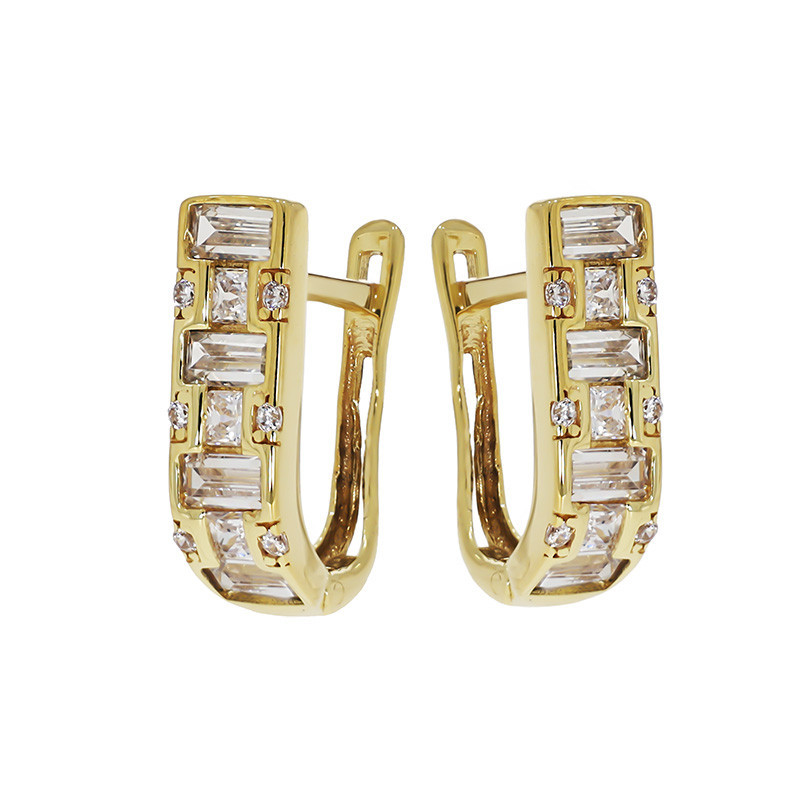 Cercei, Aur Galben, 14 k, 3.29 gr, Cod Produs: 817233 - Tezaurshop.ro