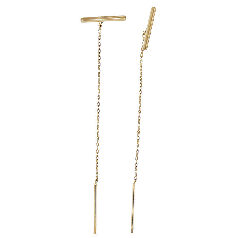 Cercei, Aur Galben, 14 k, 1 gr, Cod Produs: 817244 - Tezaurshop.ro