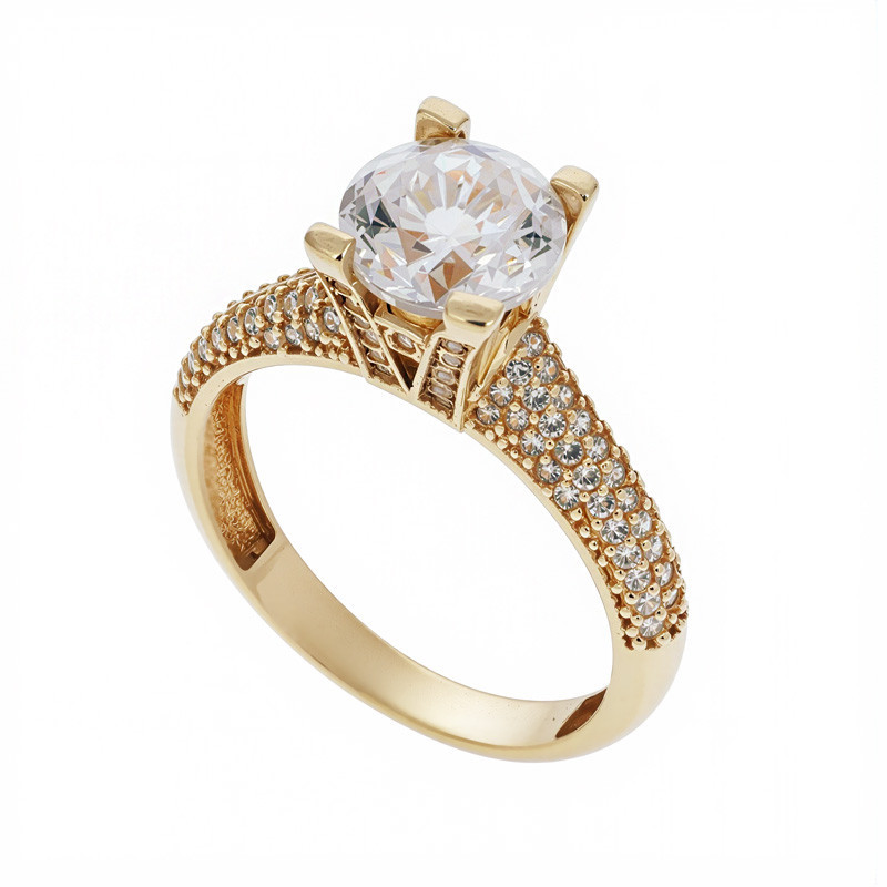 Inel De Logodna, Aur Galben, 14 k, 3.77 gr, Cod Produs: 817491 - Tezaurshop.ro