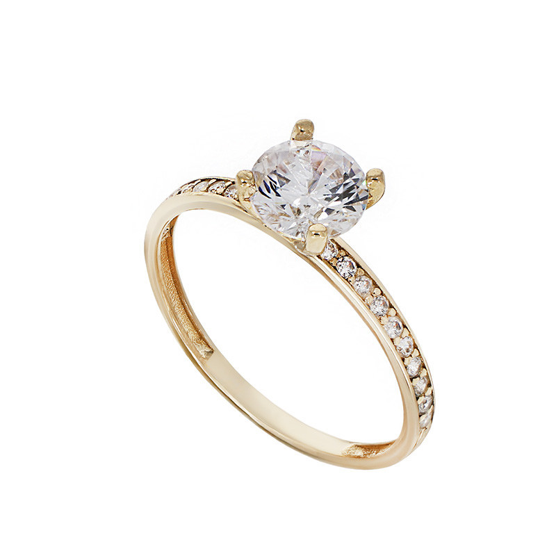 Inel De Logodna, Aur Galben, 14 k, 1.22 gr, Cod Produs: 817722 - Tezaurshop.ro