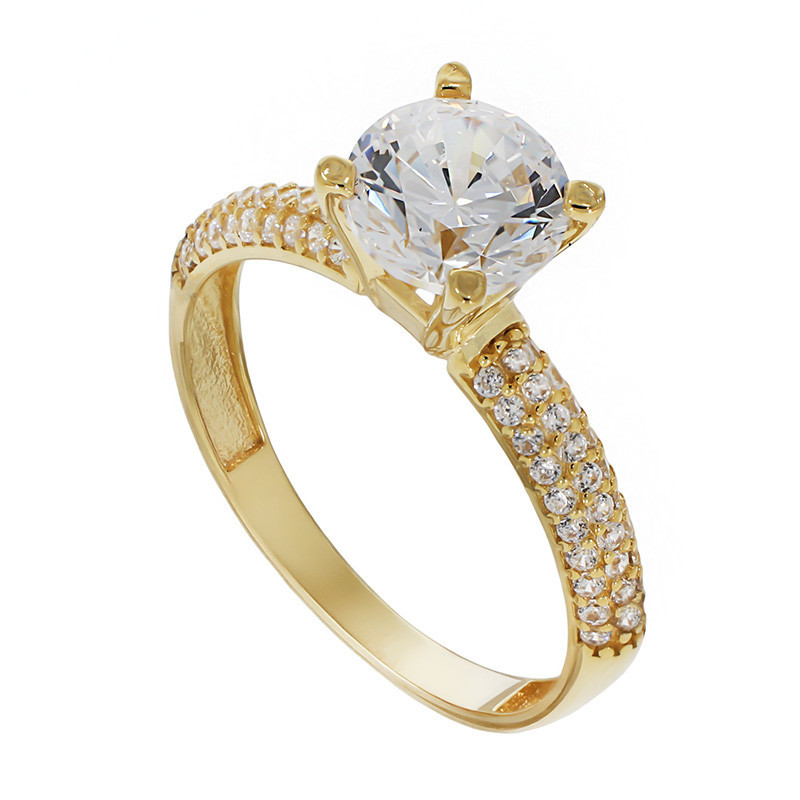 Inel De Logodna, Aur Galben, 14 k, 2.45 gr, Cod Produs: 817920 - Tezaurshop.ro