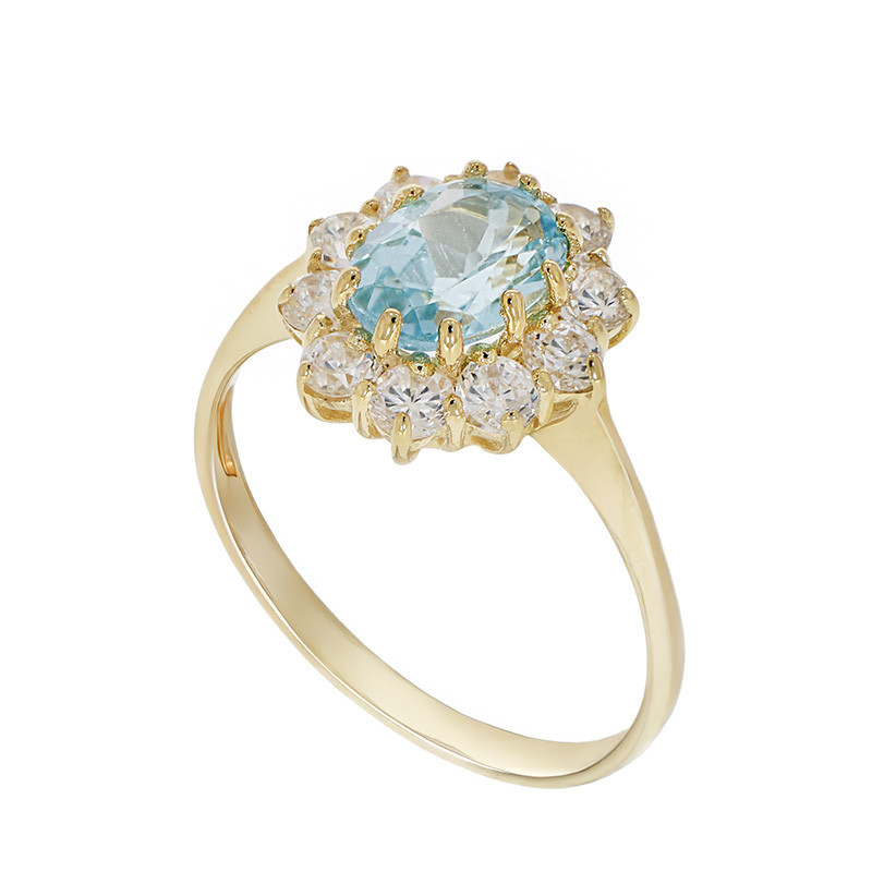 Inel De Logodna, Aur Galben, 14 k, 2.7 gr, Cod Produs: 817925 - Tezaurshop.ro