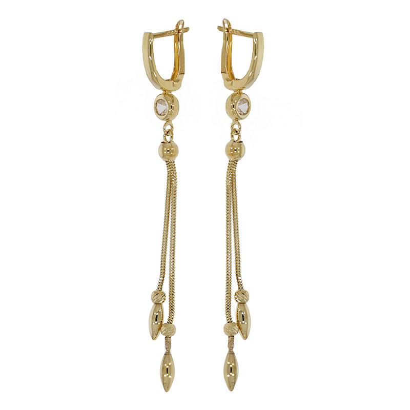 Cercei, Aur Galben, 14 k, 3.62 gr, Cod Produs: 818064 - Tezaurshop.ro