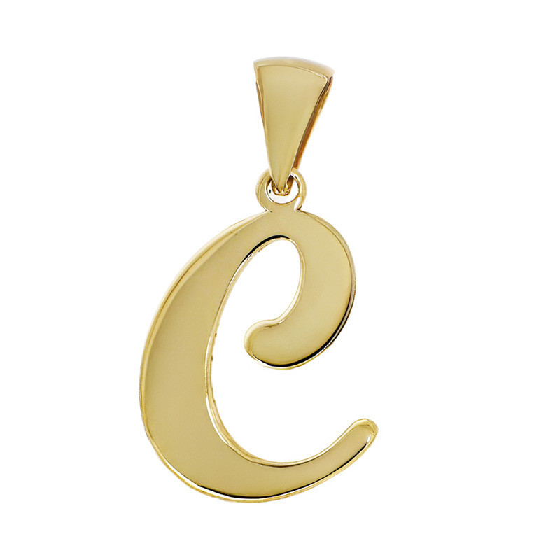 Pandantiv Initiala, Aur Galben, 14 k, 1.23 gr, Cod Produs: 818071 - Tezaurshop.ro