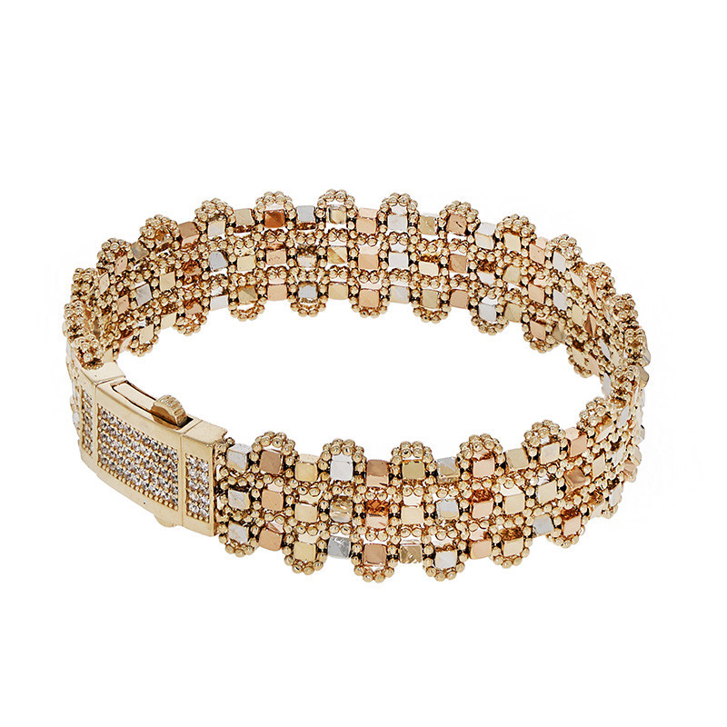 Bratara, Aur Mixt, 14 k, 26.35 gr, Cod Produs: 818078 - Tezaurshop.ro