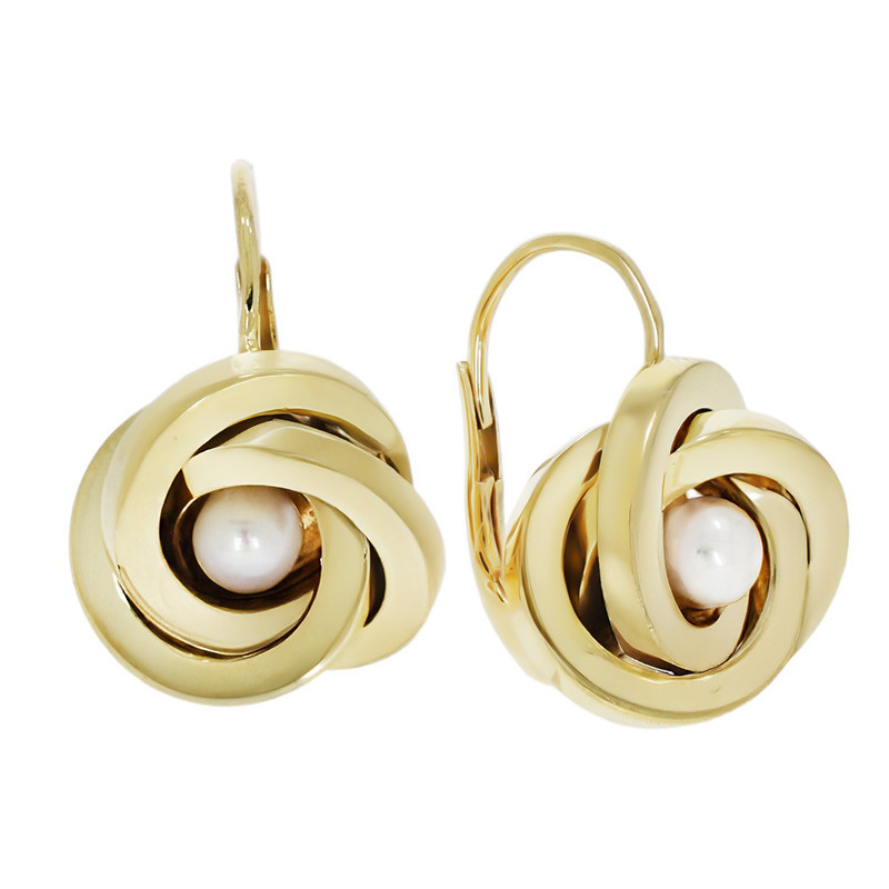 Cercei, Aur Galben, 14 k, 5.65 gr, Cod Produs: 818161 - Tezaurshop.ro