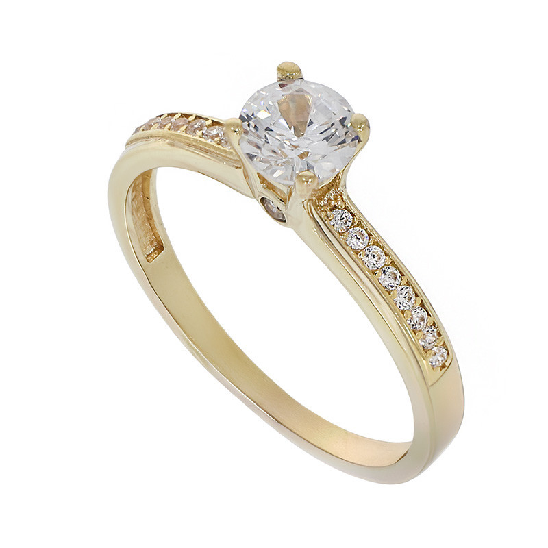Inel De Logodna, Aur Galben, 14 k, 1.97 gr, Cod Produs: 818165 - Tezaurshop.ro