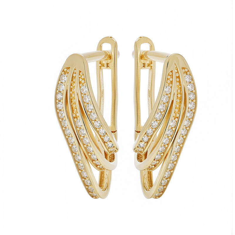 Cercei, Aur Galben, 14 k, 3.49 gr, Cod Produs: 818216 - Tezaurshop.ro