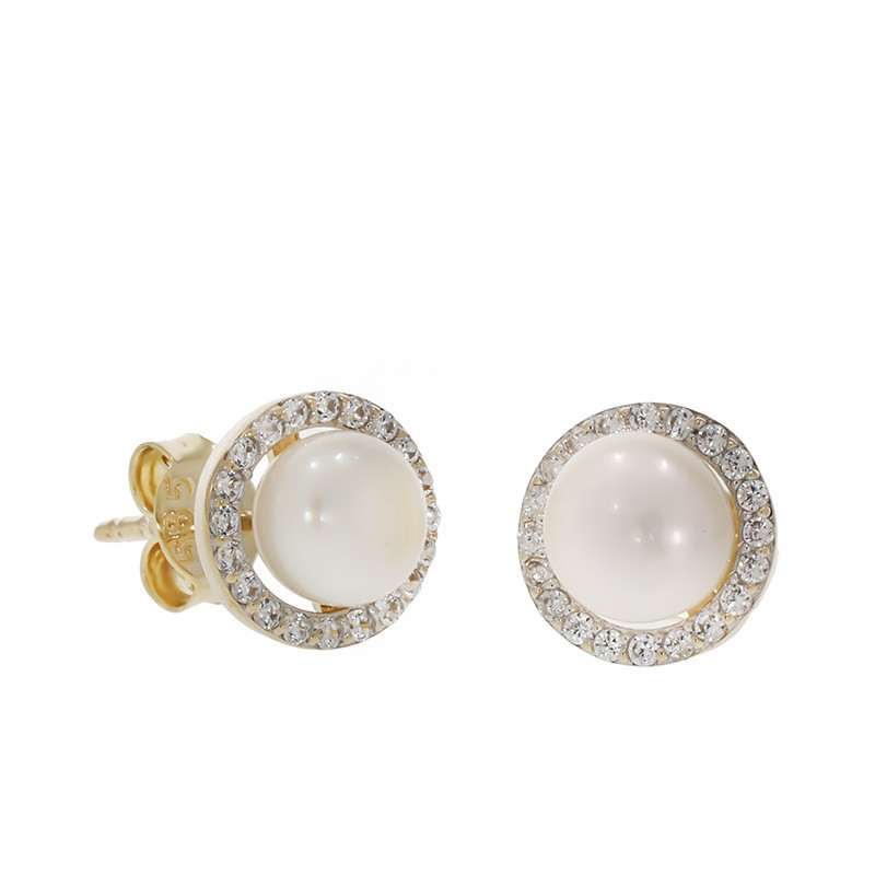 Cercei, Aur Galben, 14 k, 1.66 gr, Cod Produs: 818236 - Tezaurshop.ro