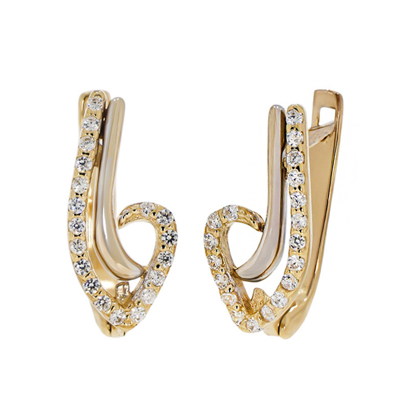 Cercei, Aur Galben, 14 k, 2.65 gr, Cod Produs: 818480 - Tezaurshop.ro