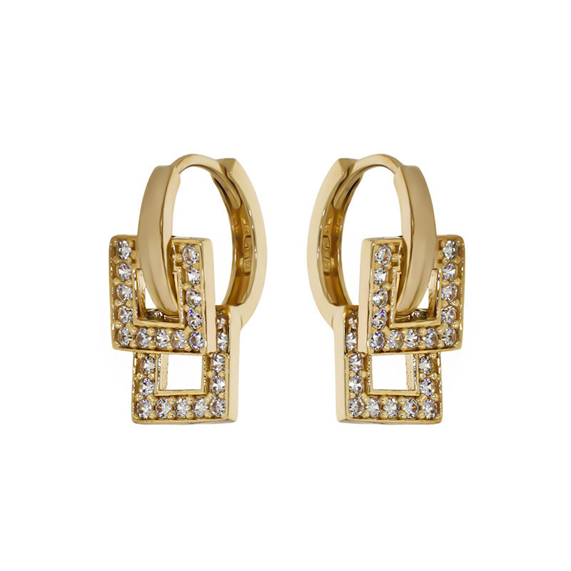 Cercei, Aur Galben, 14 k, 3.85 gr, Cod Produs: 818488 - Tezaurshop.ro