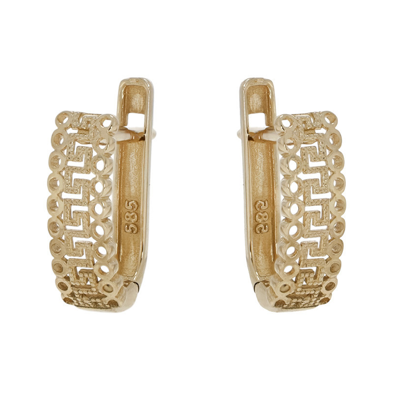 Cercei, Aur Galben, 14 k, 1.82 gr, Cod Produs: 818492 - Tezaurshop.ro
