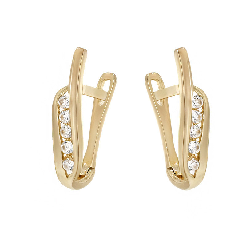 Cercei, Aur Galben, 14 k, 1.4 gr, Cod Produs: 818519 - Tezaurshop.ro