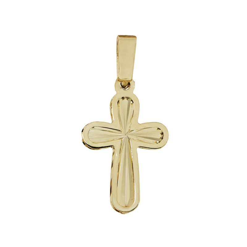 Pandantiv Cruce, Aur Galben, 14 k, 0.49 gr, Cod Produs: 818818 - Tezaurshop.ro