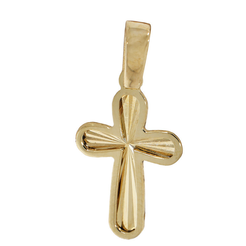 Pandantiv Cruce, Aur Galben, 14 k, 0.47 gr, Cod Produs: 818819 - Tezaurshop.ro