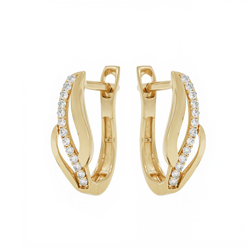 Cercei, Aur Galben, 14 k, 2.02 gr, Cod Produs: 818826 - Tezaurshop.ro