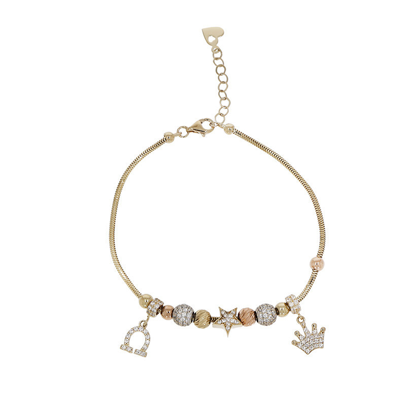 Bratara, Aur Mixt, 14 k, 6.9 gr, Cod Produs: 818916 - Tezaurshop.ro