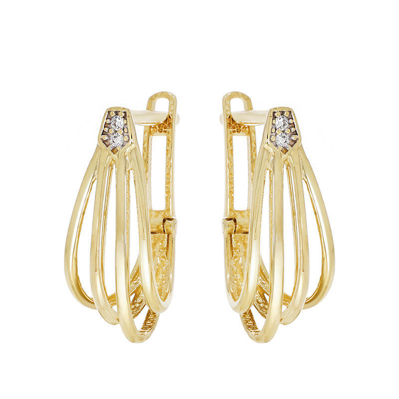 Cercei, Aur Galben, 14 k, 3.2 gr, Cod Produs: 818924 - Tezaurshop.ro