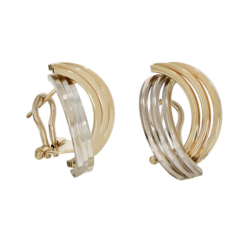 Cercei, Aur Mixt, 14 k, 4.92 gr, Cod Produs: 818950 - Tezaurshop.ro