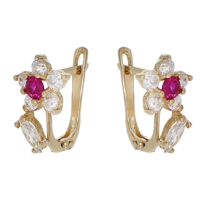 Cercei, Aur Galben, 14 k, 1.55 gr, Cod Produs: 819000 - Tezaurshop.ro