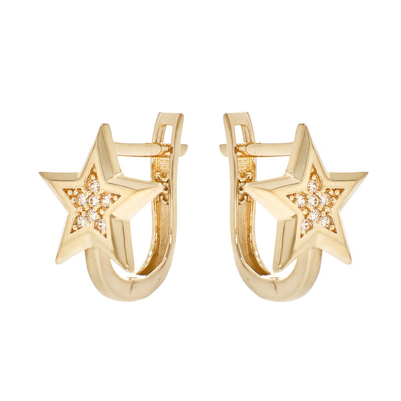 Cercei, Aur Galben, 14 k, 2.4 gr, Cod Produs: 819468 - Tezaurshop.ro