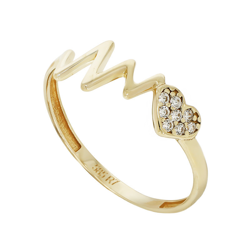 Inel, Aur Galben, 14 k, 1.01 gr, Cod Produs: 820003 - Tezaurshop.ro