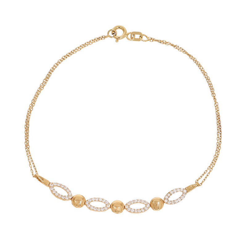 Bratara, Aur Galben, 14 k, 1.99 gr, Cod Produs: 820122 - Tezaurshop.ro