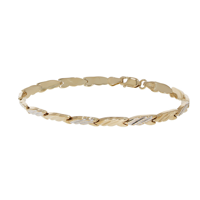 Bratara, Aur Mixt, 14 k, 4.2 gr, Cod Produs: 820168 - Tezaurshop.ro