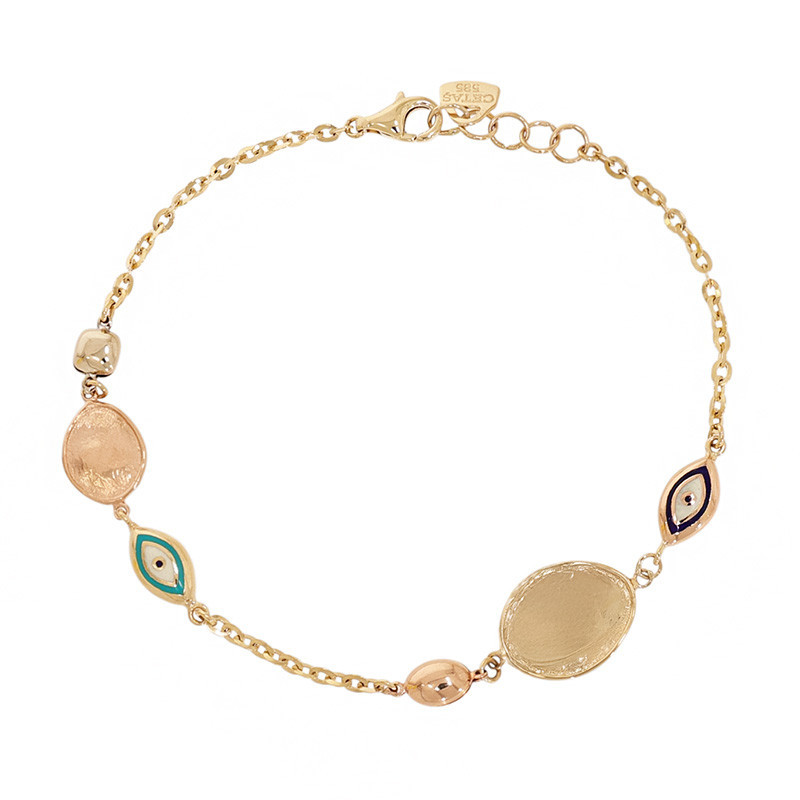 Bratara, Aur Mixt, 14 k, 5.32 gr, Cod Produs: 820220 - Tezaurshop.ro