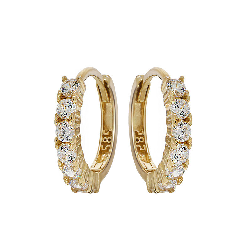 Cercei, Aur Galben, 14 k, 2.08 gr, Cod Produs: 820341 - Tezaurshop.ro