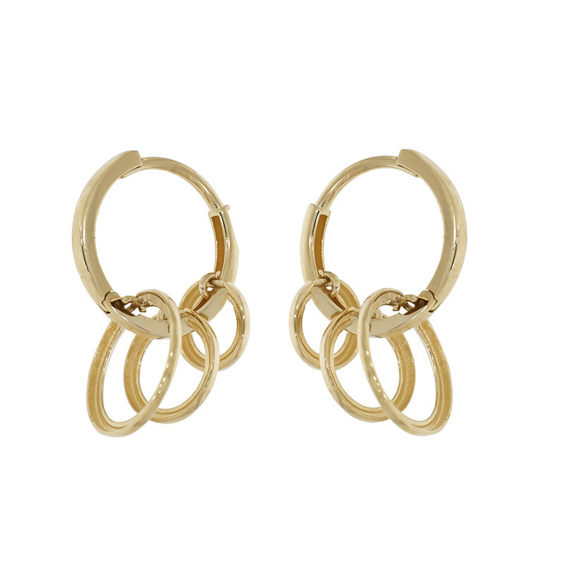 Cercei, Aur Galben, 14 k, 3.11 gr, Cod Produs: 820354 - Tezaurshop.ro