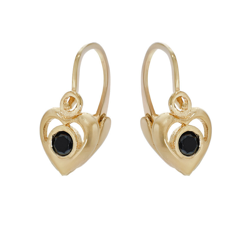 Cercei, Aur Galben, 14 k, 1.39 gr, Cod Produs: 820391 - Tezaurshop.ro