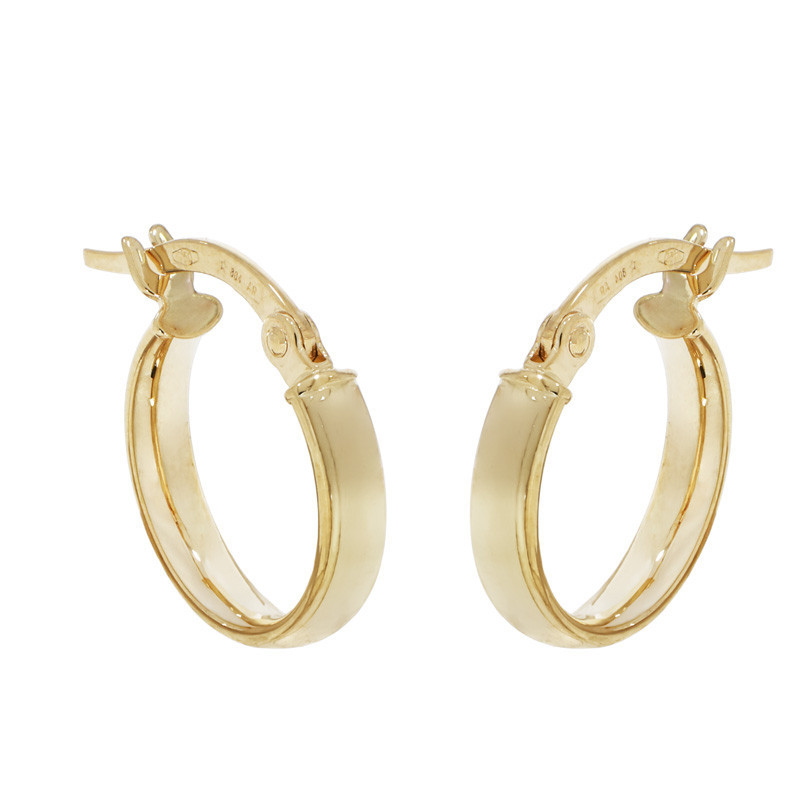 Cercei, Aur Galben, 18 k, 0.94 gr, Cod Produs: 820402 - Tezaurshop.ro