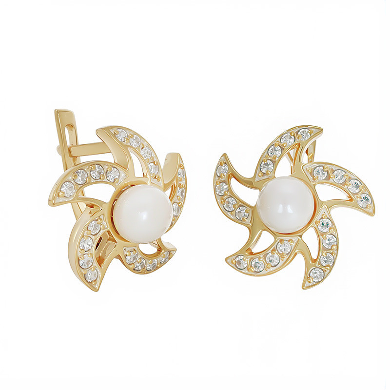 Cercei, Aur Galben, 14 k, 6.87 gr, Cod Produs: 820404 - Tezaurshop.ro