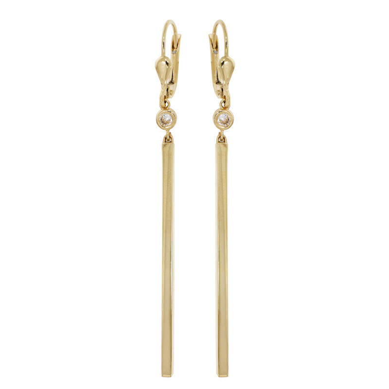 Cercei, Aur Galben, 14 k, 2.89 gr, Cod Produs: 820416 - Tezaurshop.ro