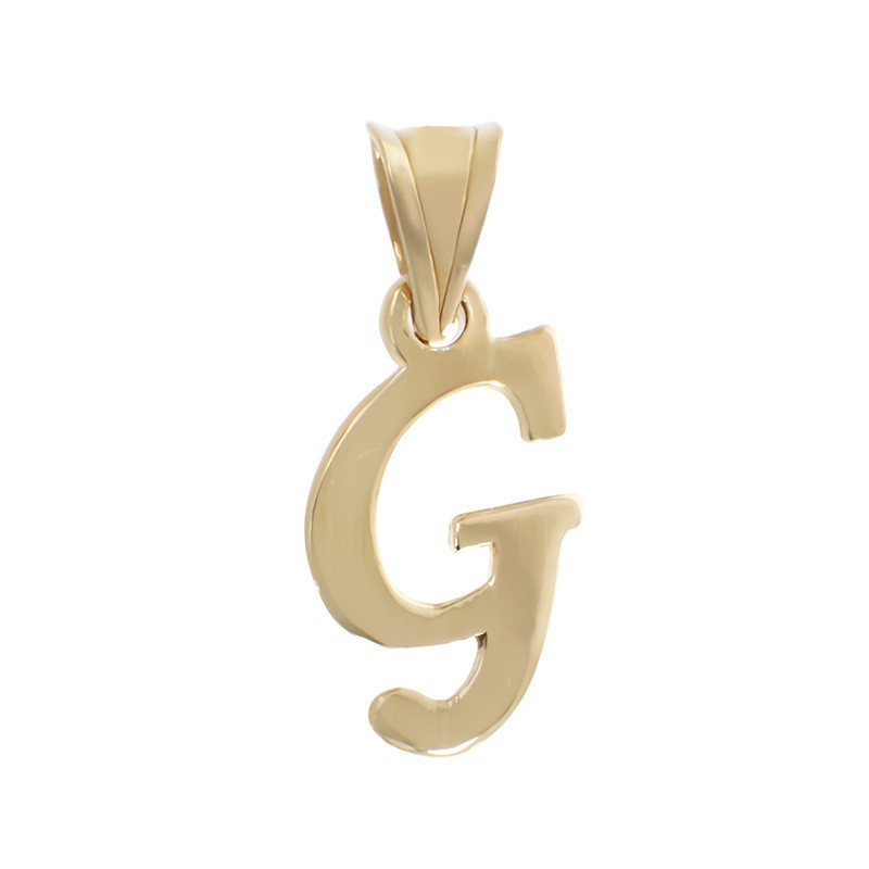 Pandantiv Initiala, Aur Galben, 14 k, 0.54 gr, Cod Produs: 820474 - Tezaurshop.ro