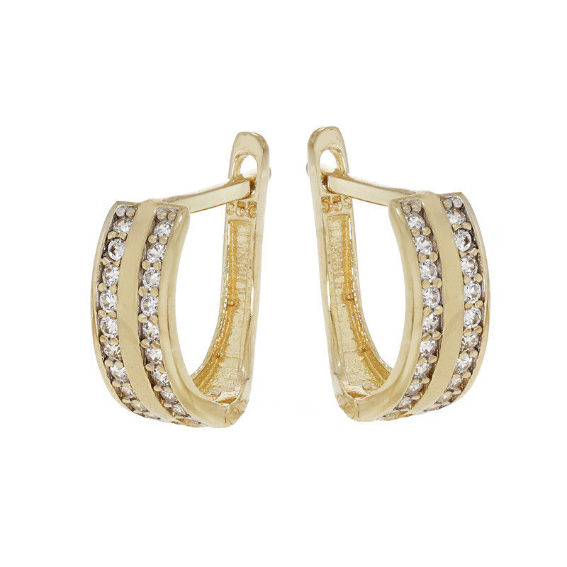 Cercei, Aur Galben, 14 k, 2.2 gr, Cod Produs: 820513 - Tezaurshop.ro