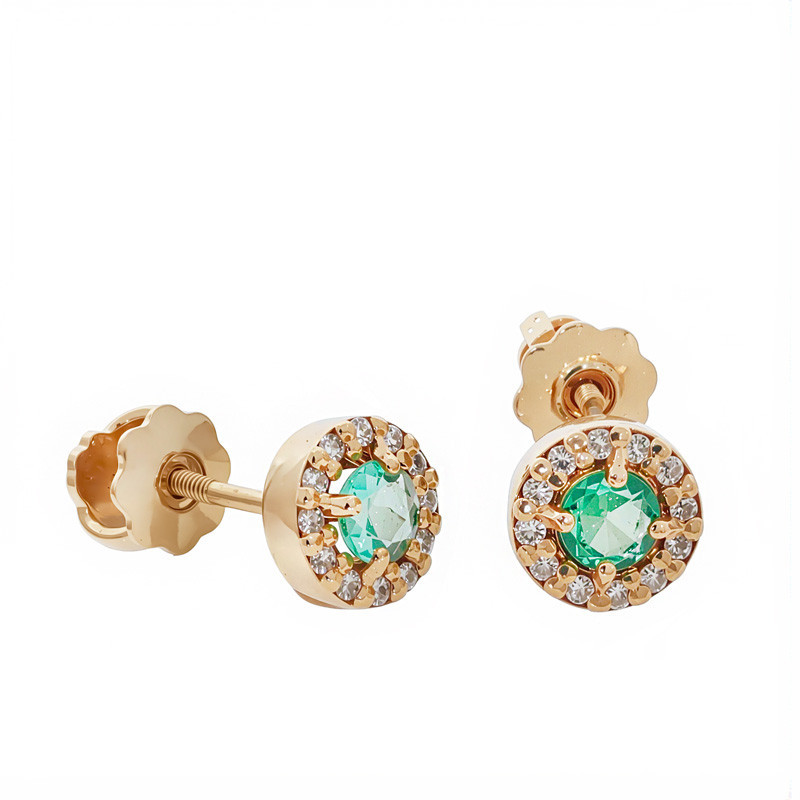 Cercei, Aur Galben, 14 k, 1.14 gr, Cod Produs: 820621 - Tezaurshop.ro