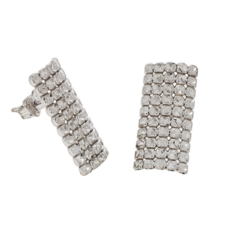 Cercei, Aur Alb, 14 k, 3.74 gr, Cod Produs: 820977 - Tezaurshop.ro