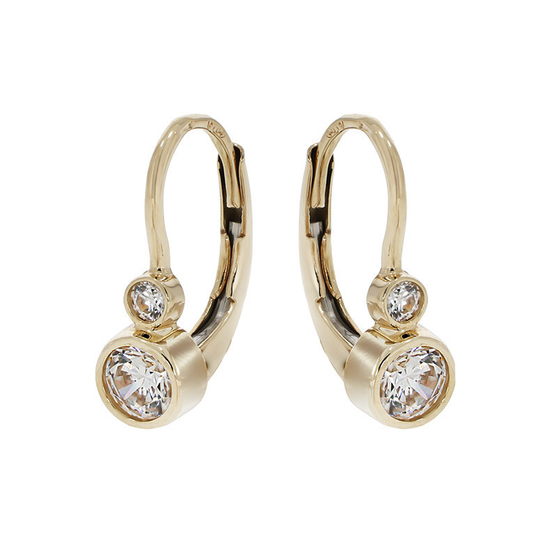 Cercei, Aur Galben, 14 k, 2.21 gr, Cod Produs: 820987 - Tezaurshop.ro