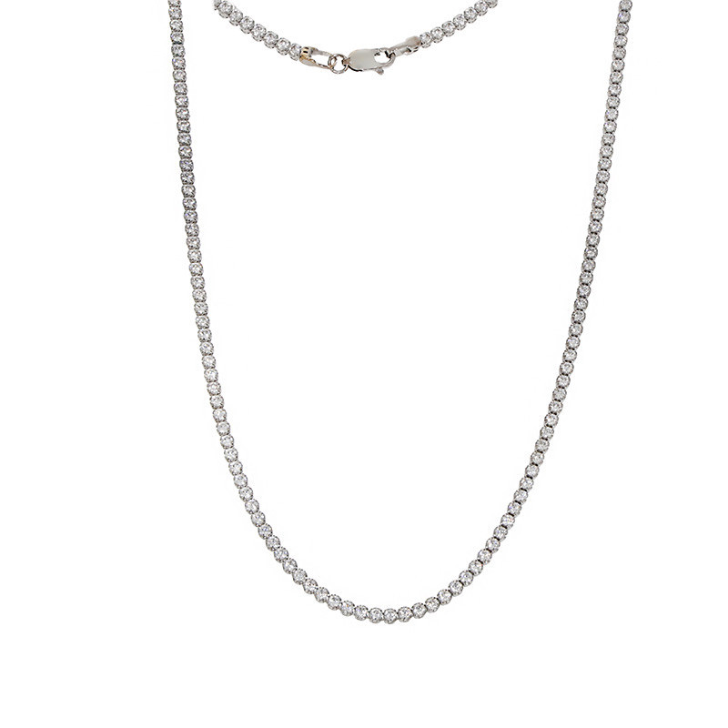 Colier, Aur Alb, 14 k, 6.05 gr, Cod Produs: 821013 - Tezaurshop.ro
