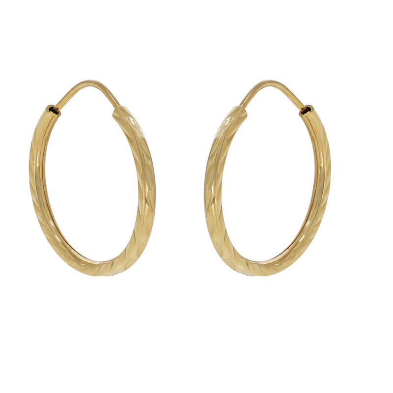 Cercei, Aur Galben, 14 k, 1.23 gr, Cod Produs: 821143 - Tezaurshop.ro