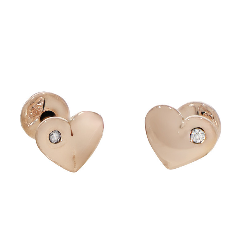 Cercei, Aur Roz, 14 k, 0.84 gr, Cod Produs: 821183 - Tezaurshop.ro
