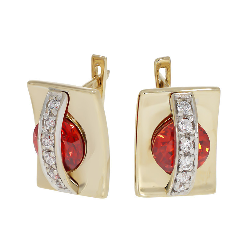 Cercei, Aur Mixt, 14 k, 7.8 gr, Cod Produs: 821231 - Tezaurshop.ro