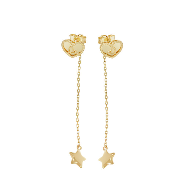 Cercei, Aur Galben, 14 k, 1.88 gr, Cod Produs: 821351 - Tezaurshop.ro